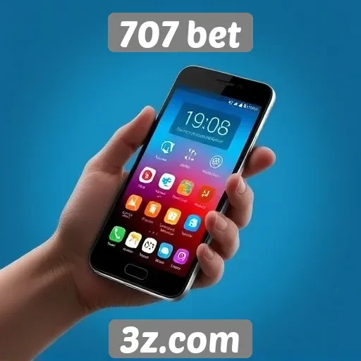 Experiência do usuário em dispositivos móveis na 707 bet